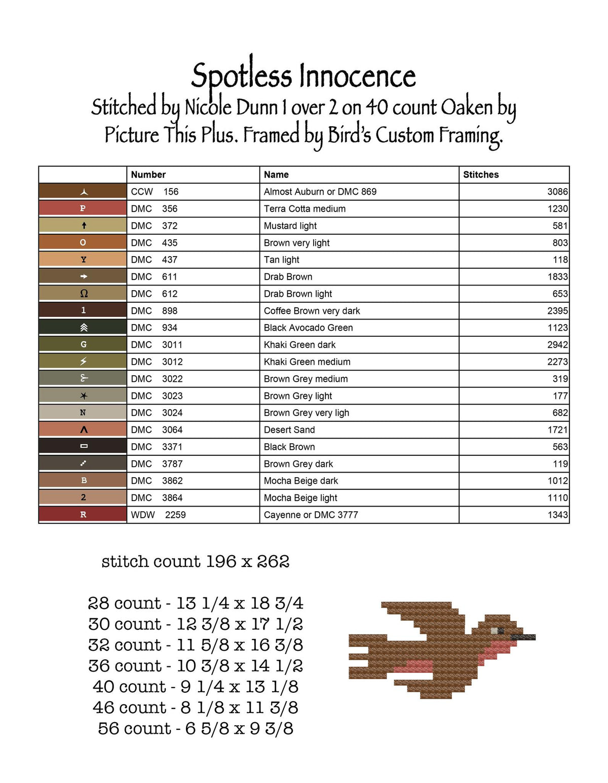 Spotless Innocence Booklet Cross Stitch by Teresa Kogut - Paper Pattern