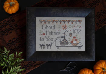 Ghoul Tidings by Plum Street Samplers - Paper Pattern