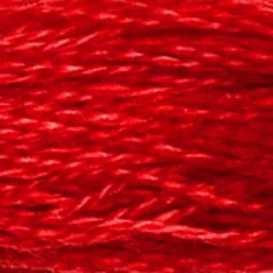 DMC-666 Bright Red 6 Strand Floss