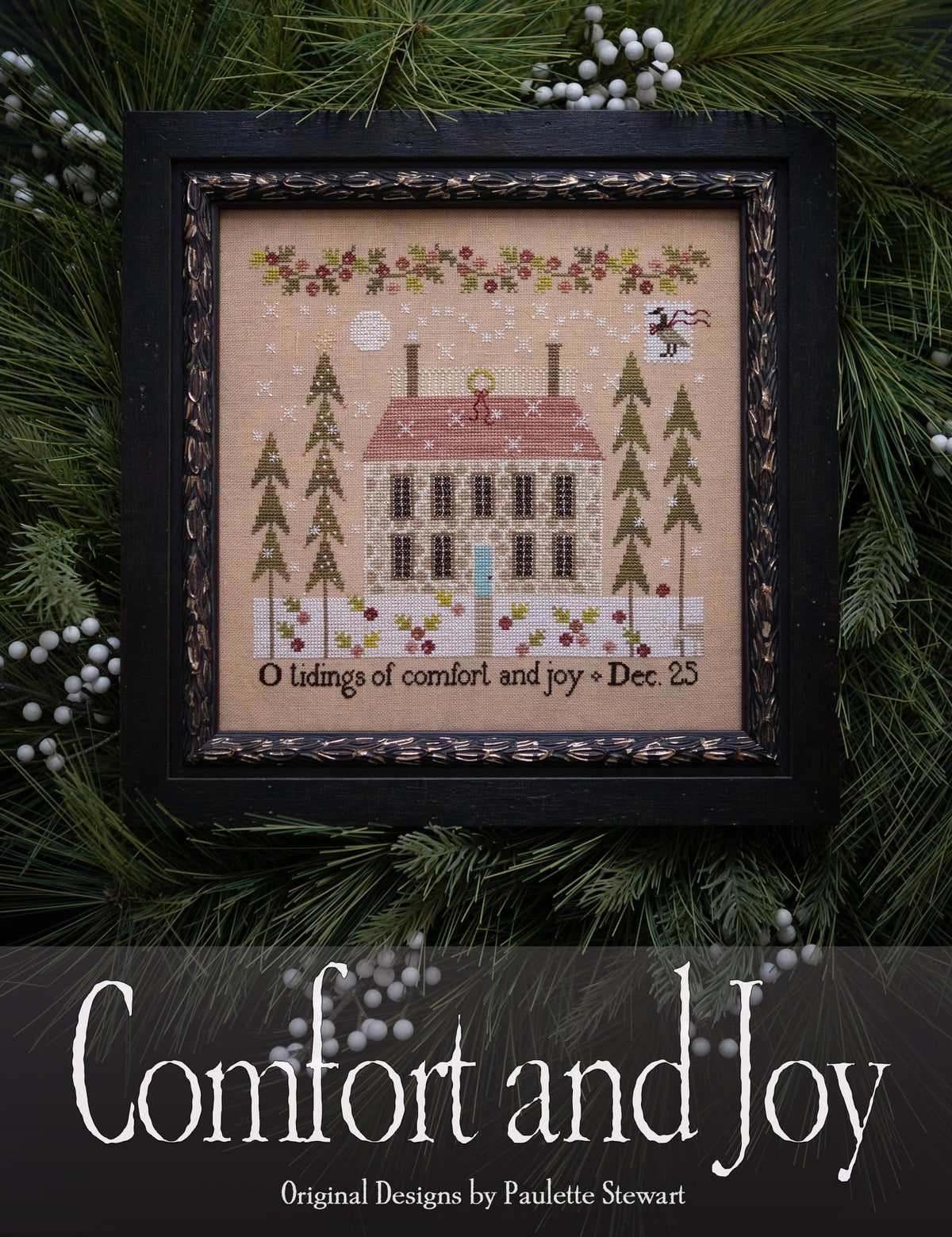 Comfort and Joy Cross Stitch by Plum Street Samplers - Paper Pattern