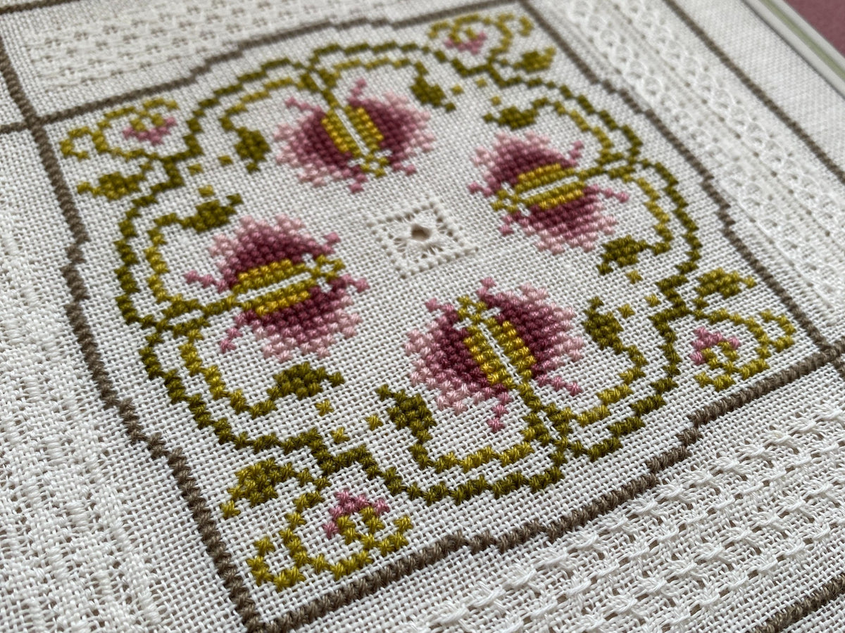 Pre-Order - Lady Elizabeth&#39;s Garden Cross Stitch by Jean Farish Needleworks - Paper Pattern