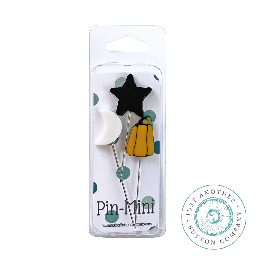 Pin-Mini: Midnight Pumpkin by Just Another Button Company