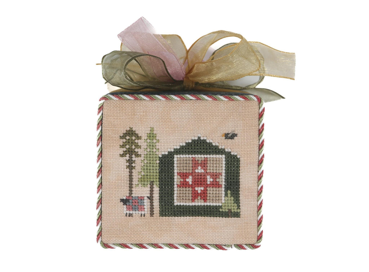 Quilted Frill Cross Stitch by Heart in Hand - Paper Pattern