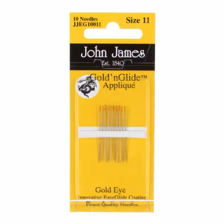 John James Gold&#39;N Glide Applique Needles