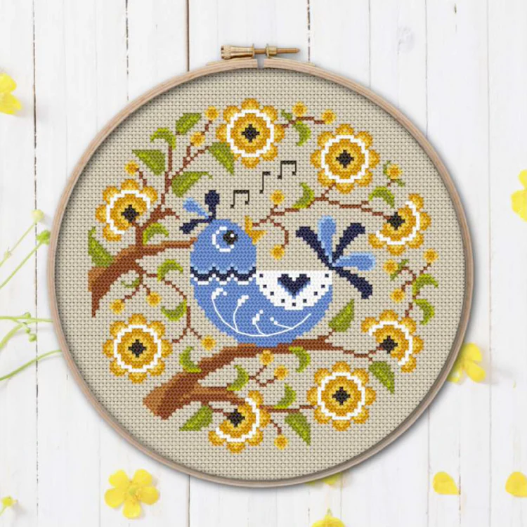 Songbird Cross Stitch by Little Dove Designs - Paper Pattern
