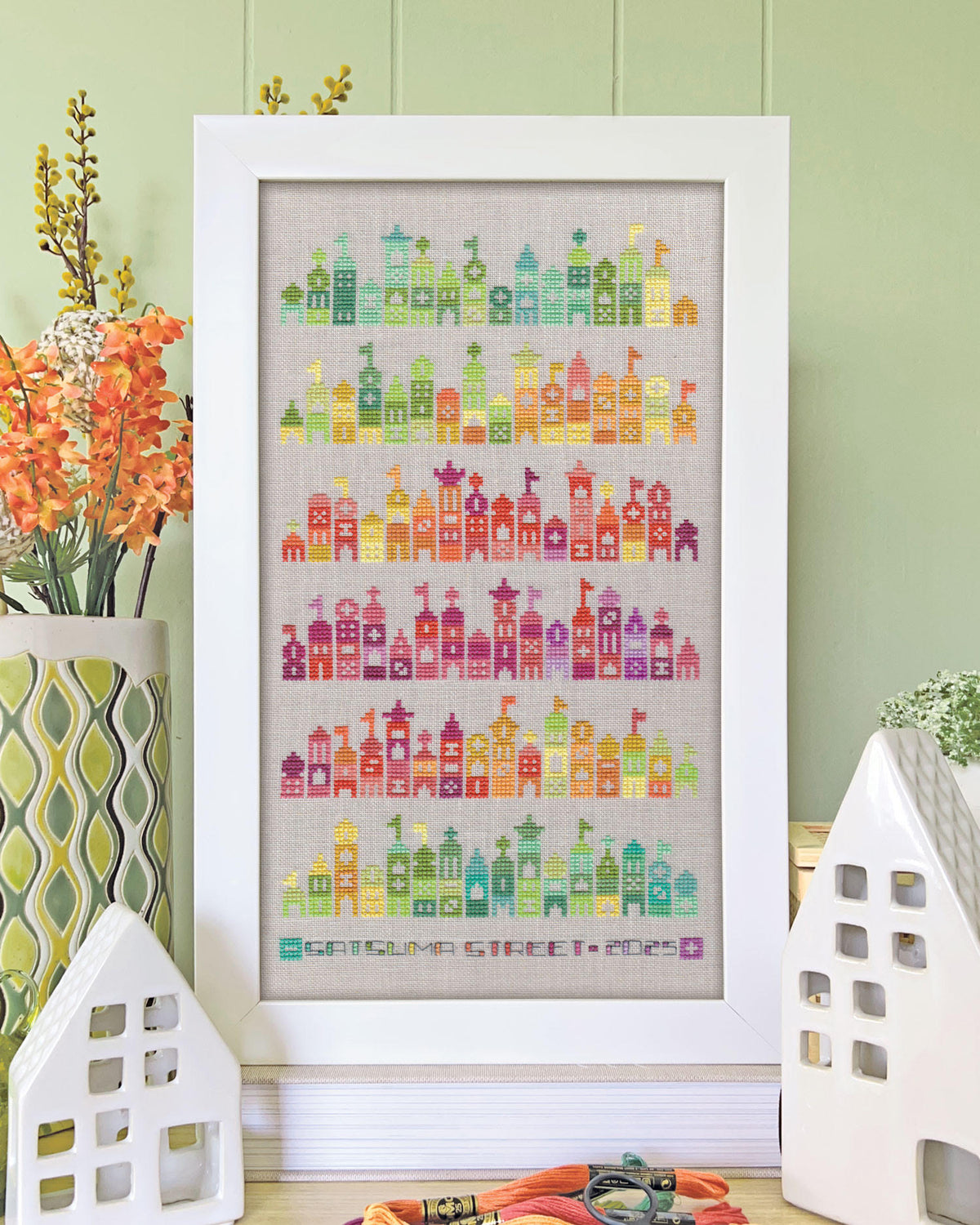 PRE-ORDER - Local Conditions Cross Stitch by Satsuma Street - Paper Pattern