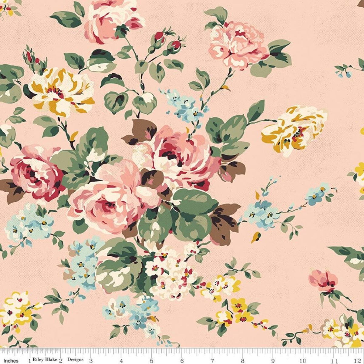 Rose & Violet's Bouquet des Fleurs | C17290 | Main - Blush