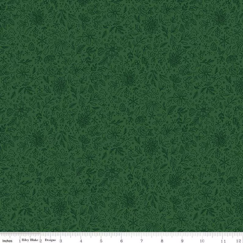 Charming Christmas | C16354 | Floral - Green