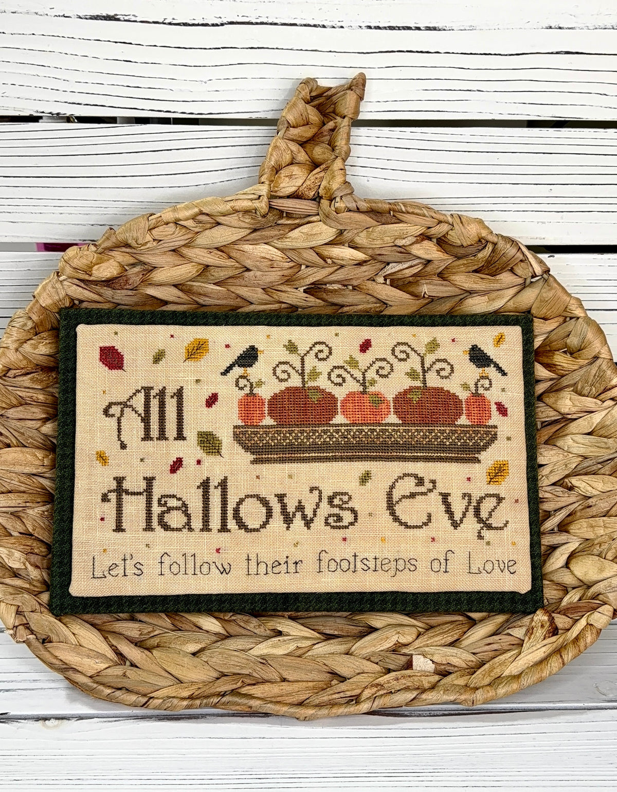 All Hallows Eve Cross Stitch by New York Dreamer - Paper Pattern