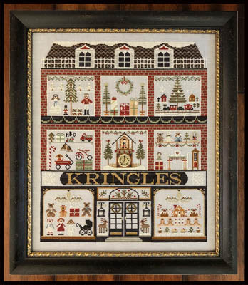 Kringles Cross Stitch by Little House Needleworks - Paper Pattern