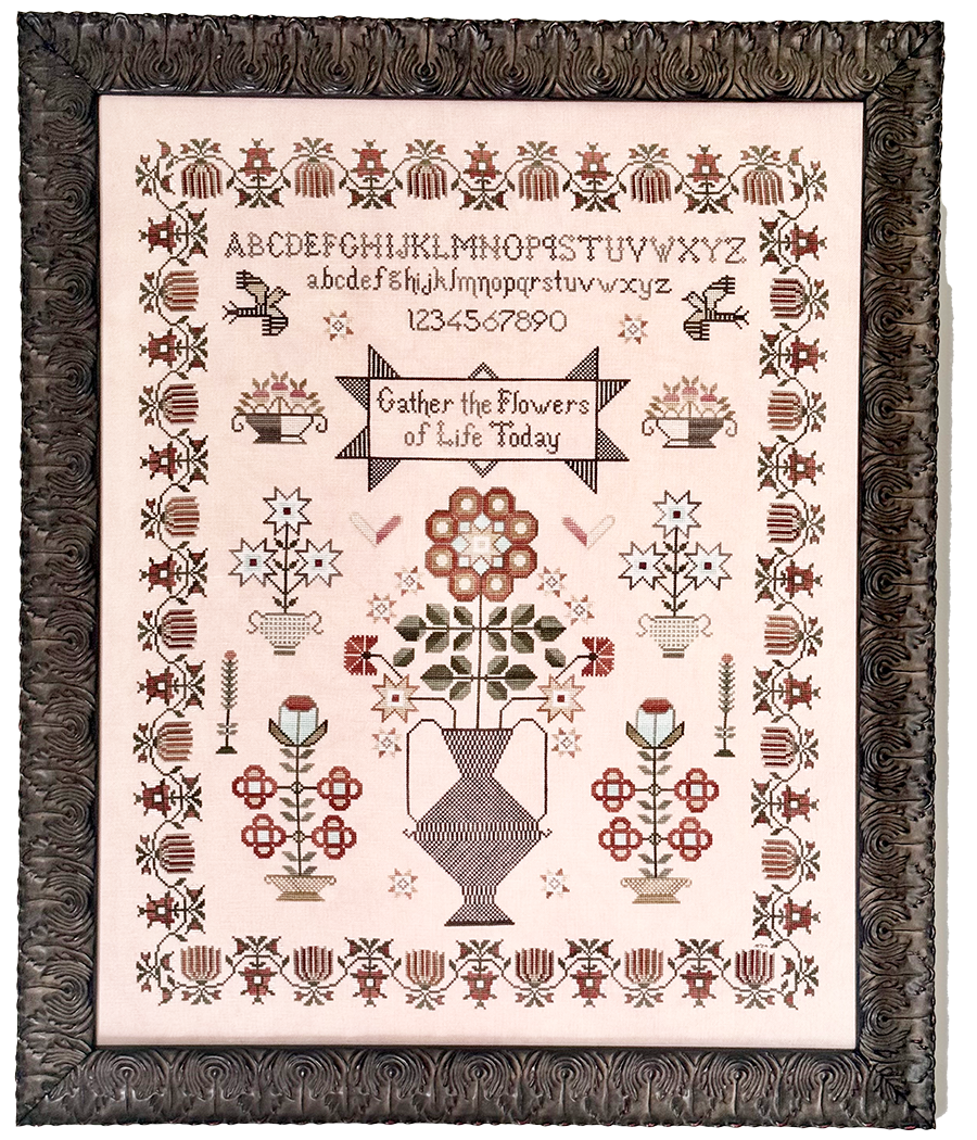 Pre-Order - Floral Fantasy Cross Stitch by Fox and Rabbit - Paper Pattern