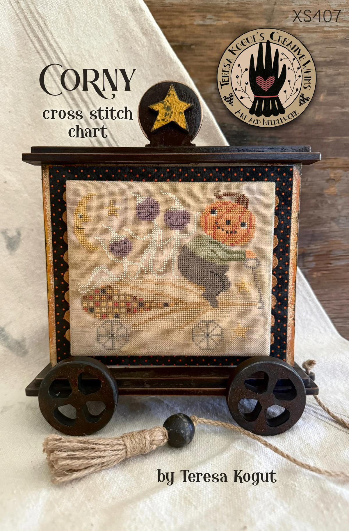 Corny Cross Stitch by Teresa Kogut - Paper Pattern