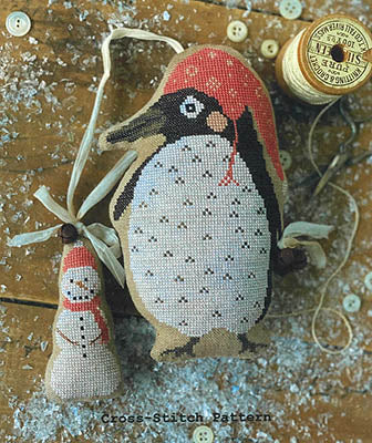 Animal Crackers Series: Chilli Cross Stitch by Stacy Nash Designs - Paper Pattern