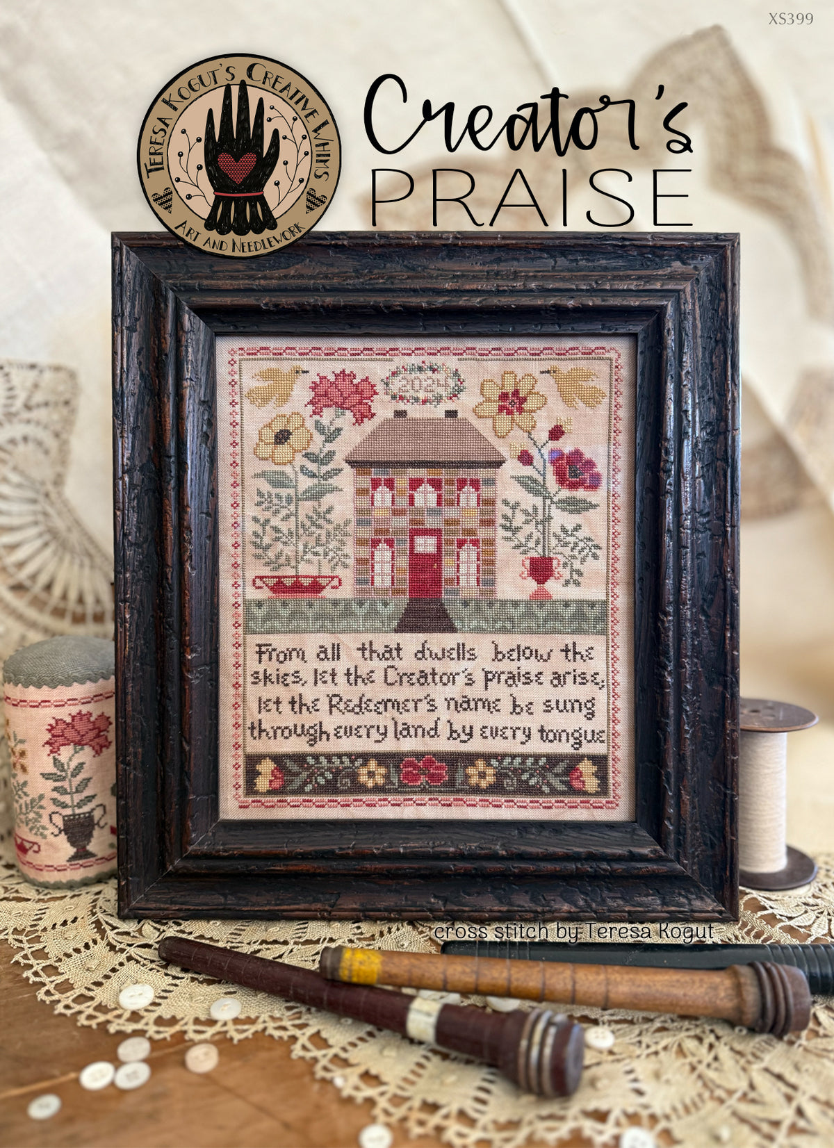 Creator's Praise Cross Stitch by Teresa Kogut - Paper Pattern
