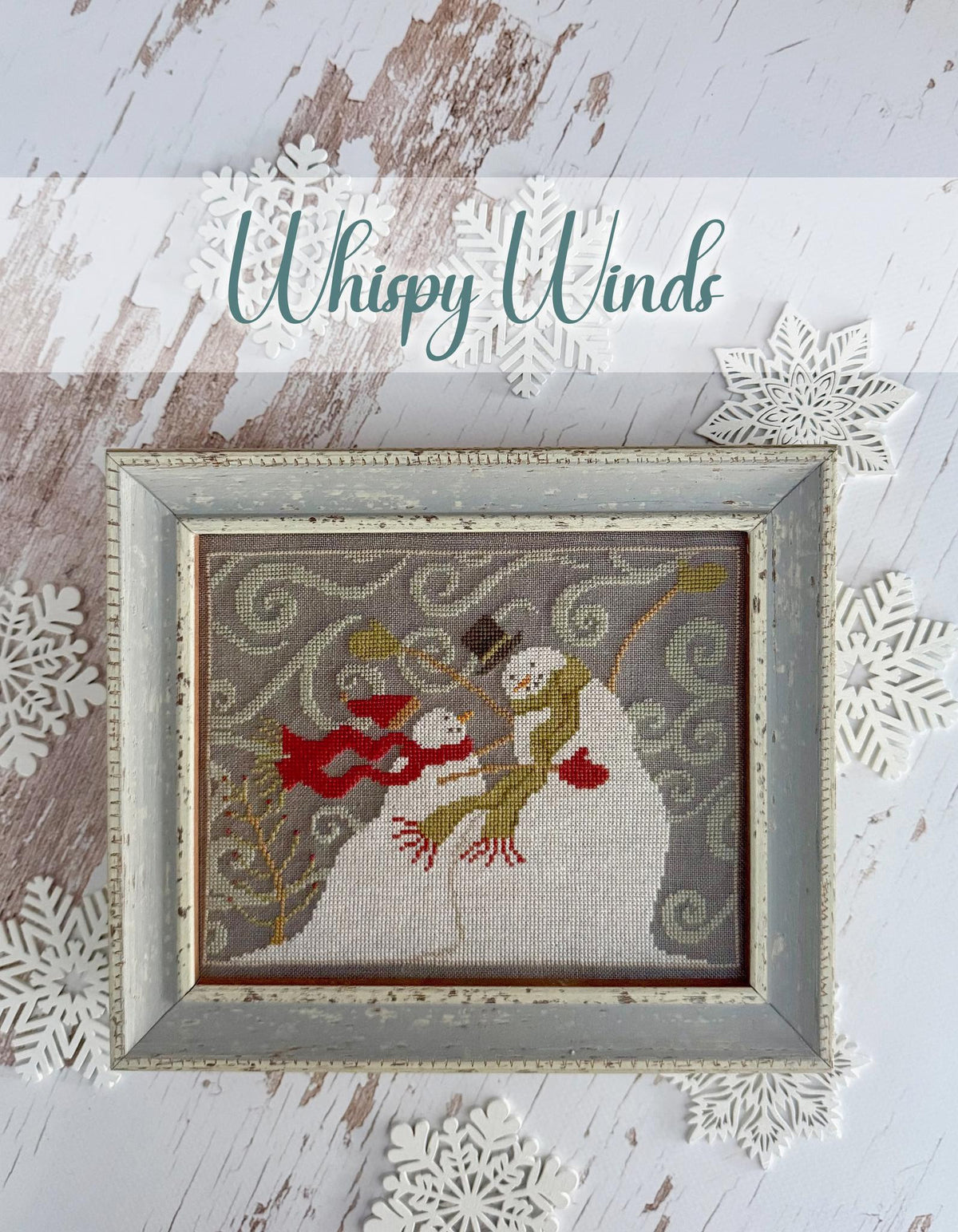 Hello Winter Booklet Cross Stitch by Teresa Kogut - Paper Pattern
