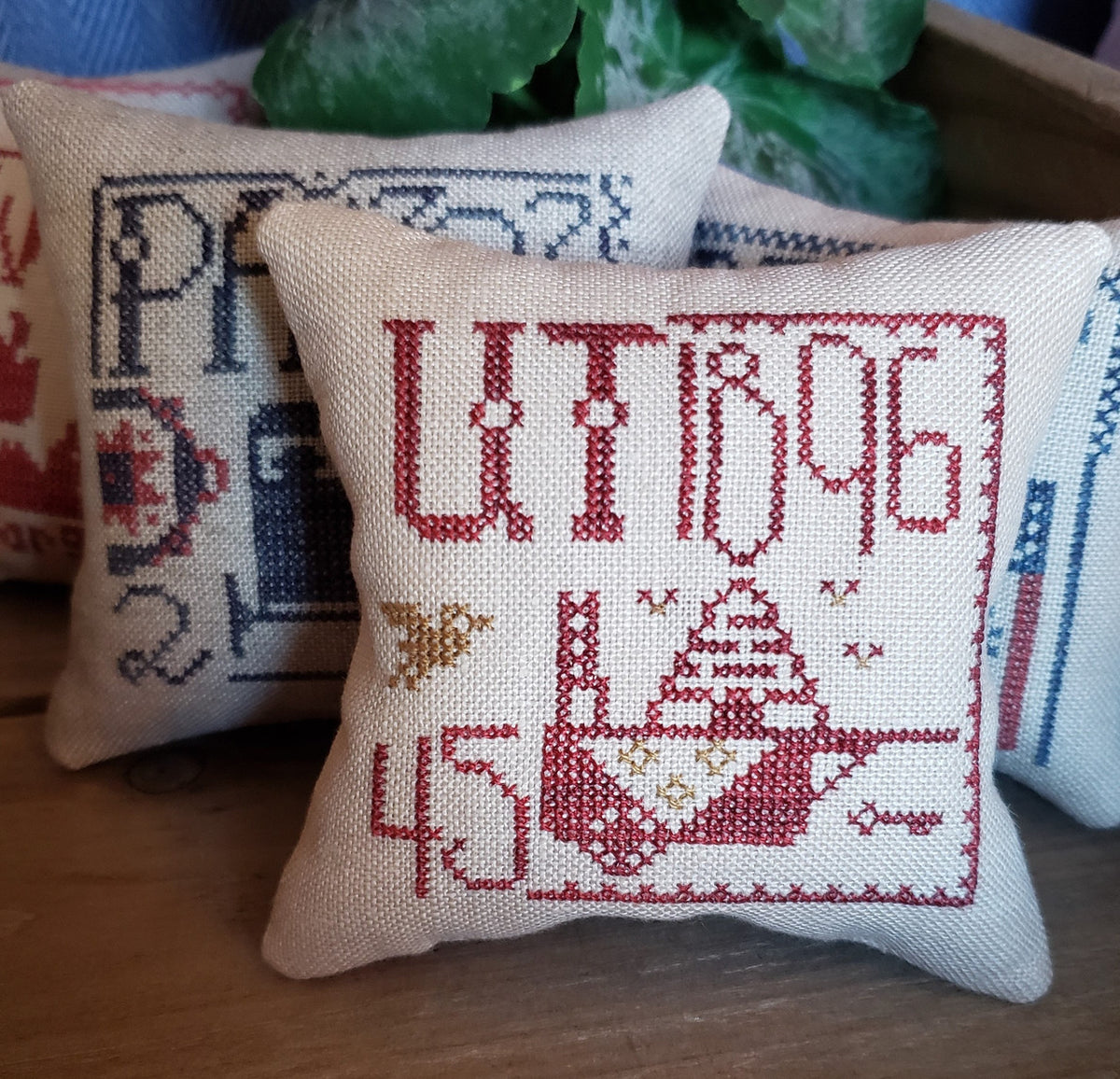 Statehood Splendor Series #5- Utah cross stitch by Thread Milk Designs - Paper Pattern