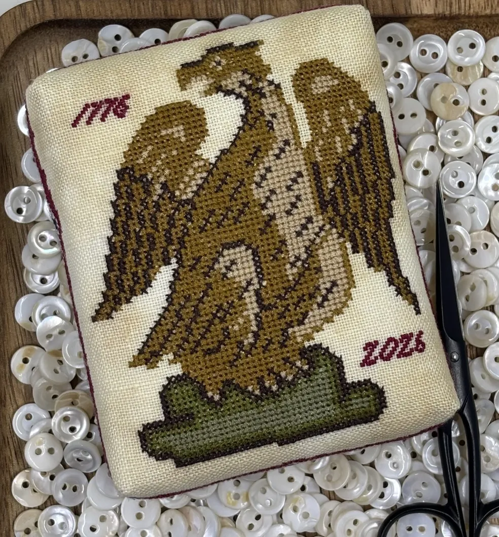 PRE-ORDER - Let Freedom Ring Cross Stitch by Needlemade Designs - Paper Pattern
