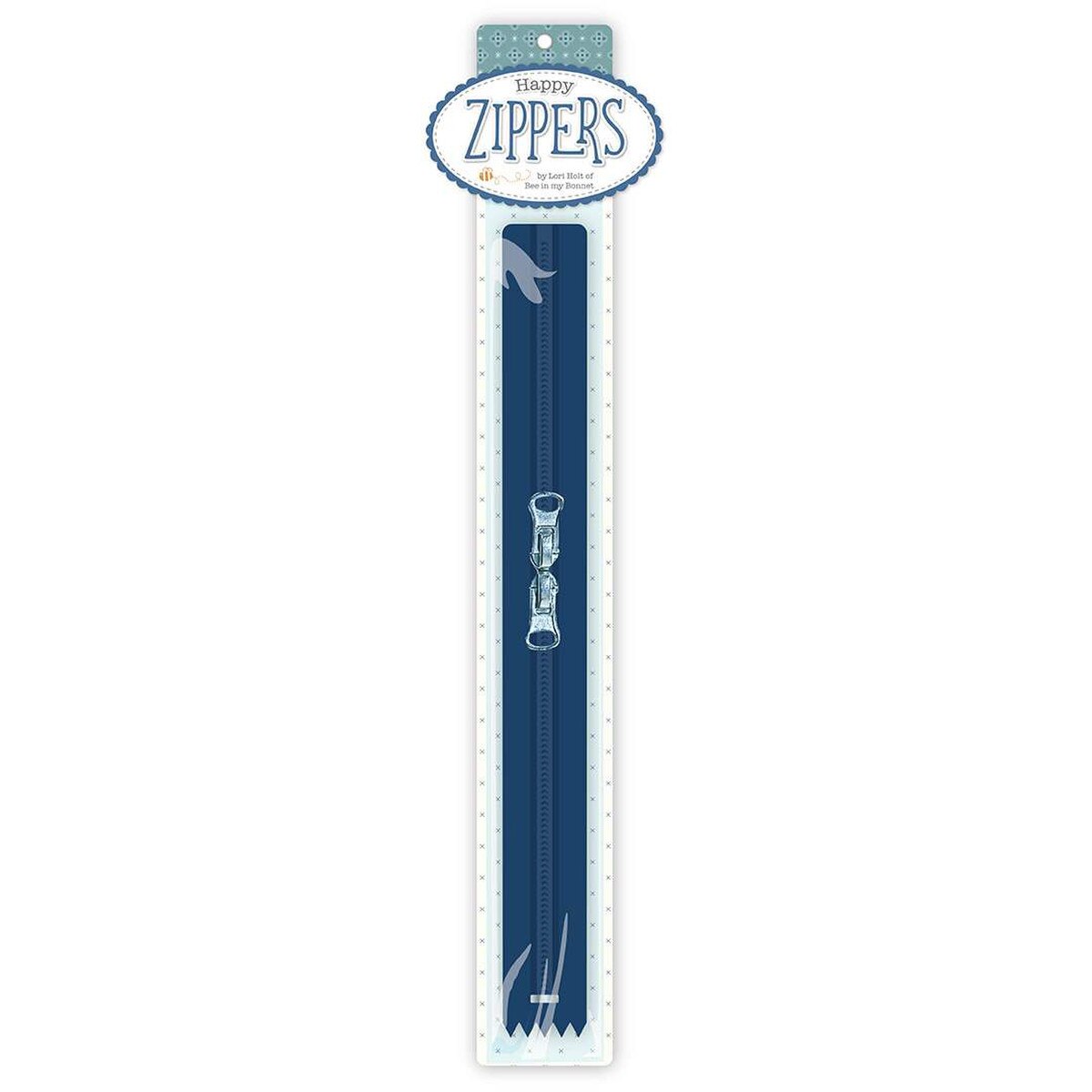Lori Holt 22&quot; Happy Zipper