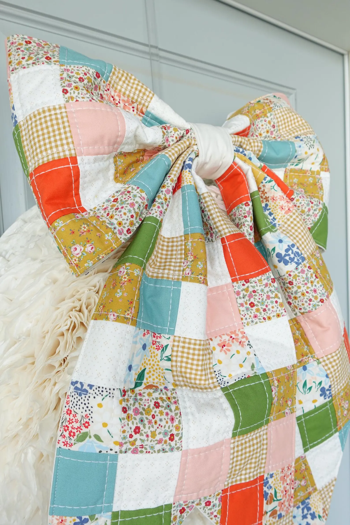 Patchwork Quilted Bow Pattern by Brooklyn Dawn Quilt Co. - Paper Pattern