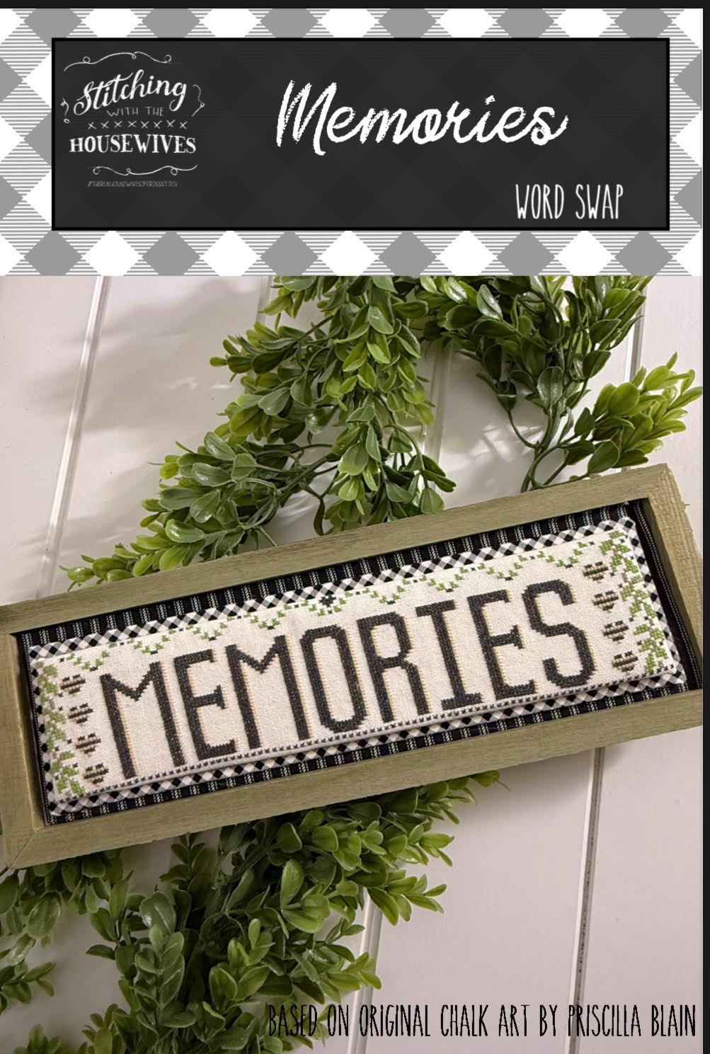 Memories Cross Stitch by Stitching With The Housewives - Paper Pattern