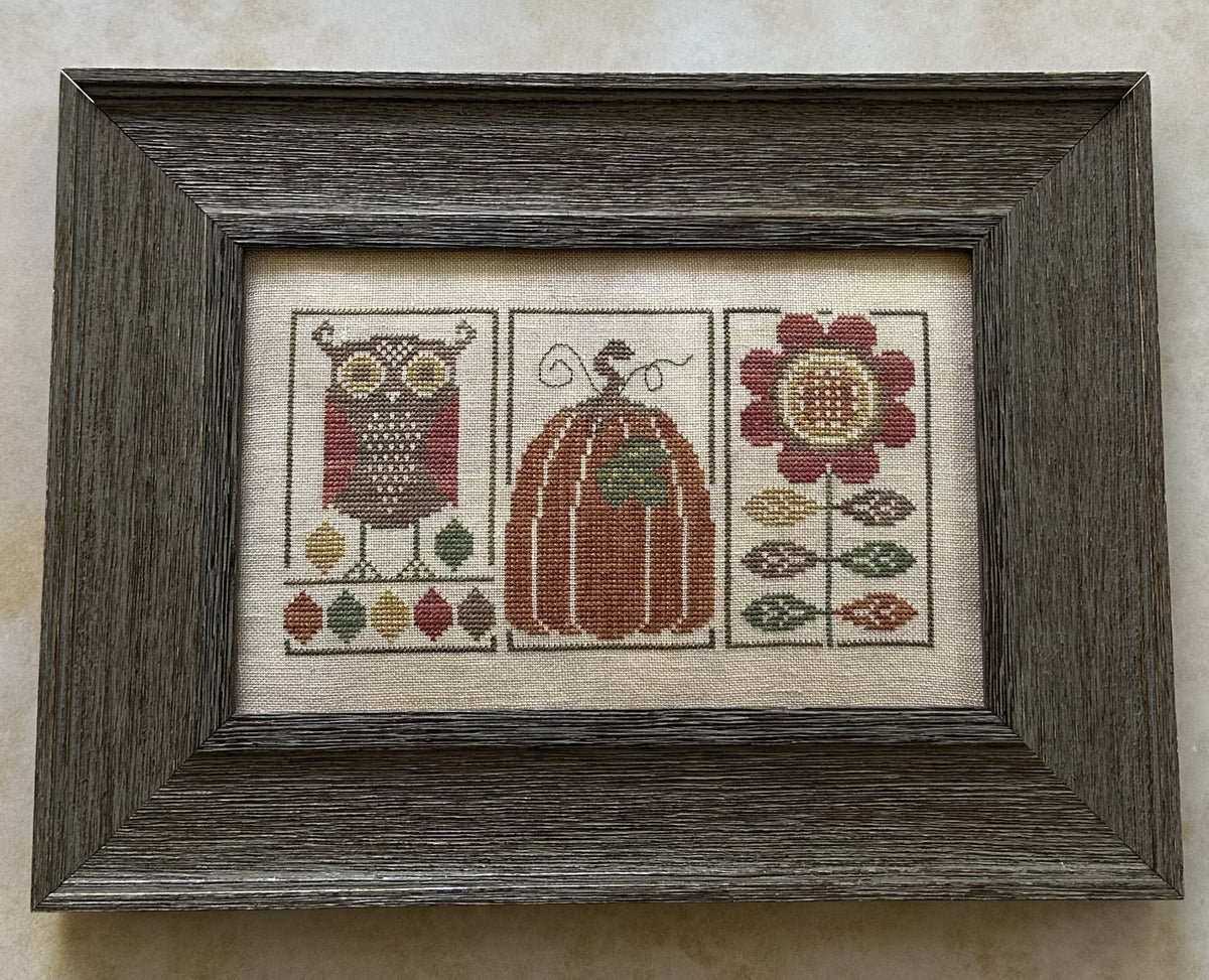 Harvest Etchings Cross Stitch by Heart in Hand Needleart - Paper Pattern