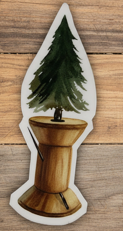 Christmas Stitching Stickers -  by Lindsey Weight of Primrose Cottage