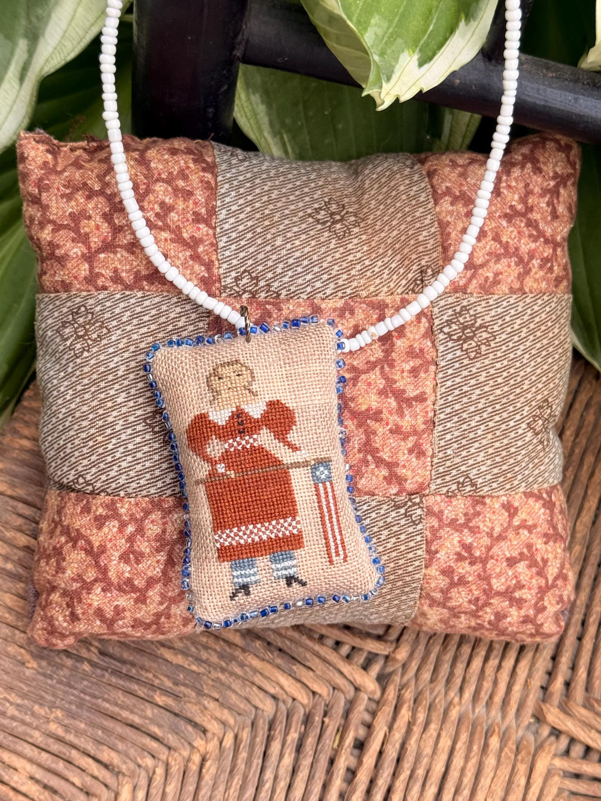 Glory Bea Cross Stitch by Notforgotten Farm - Paper Pattern