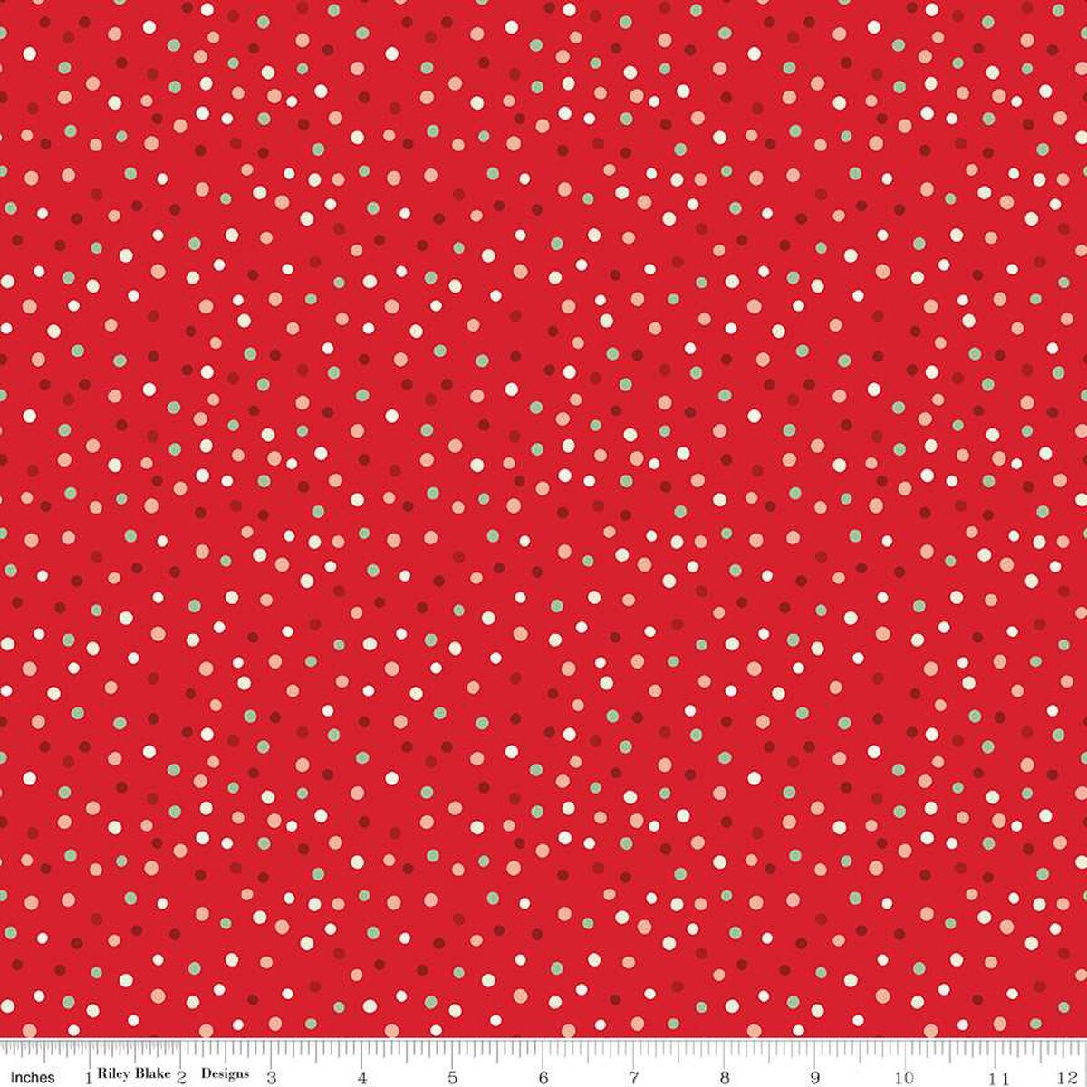 Glisten | C16228 | Dots - Red