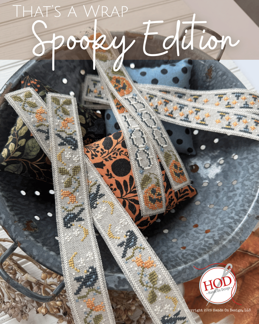 That&#39;s a Wrap: Spooky Edition Cross Stitch by Hands on Design - Paper Pattern