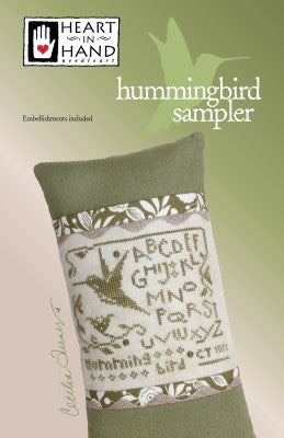 Hummingbird Sampler Cross Stitch by Heart in Hand - Paper Pattern