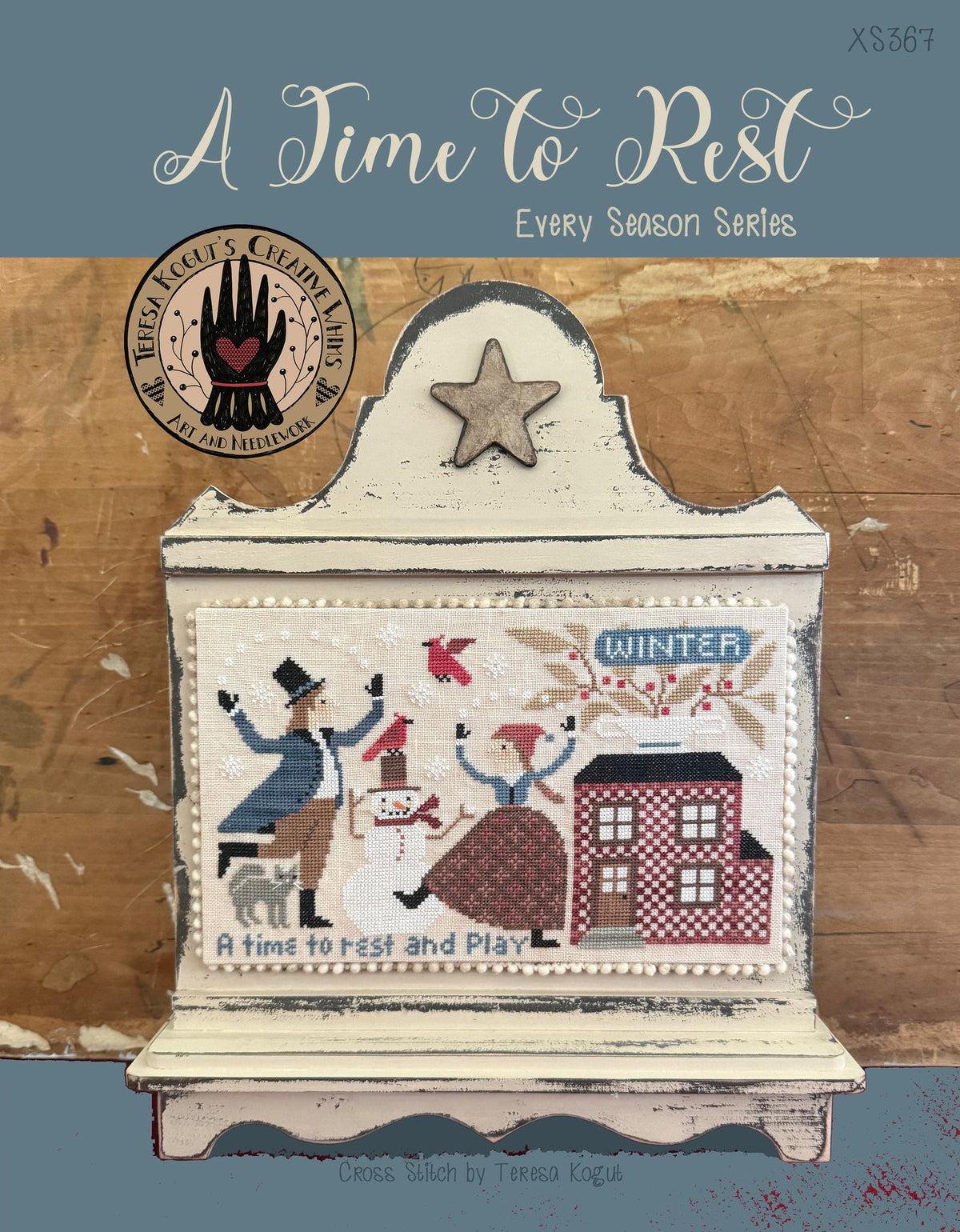 A Time to Rest Cross Stitch by Teresa Kogut - Paper Pattern