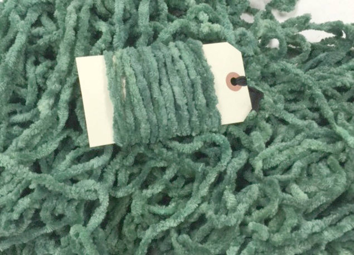 Chenille Trim - Lush Lawn Hand-Dyed 100% Cotton  by Lady Dot Creates