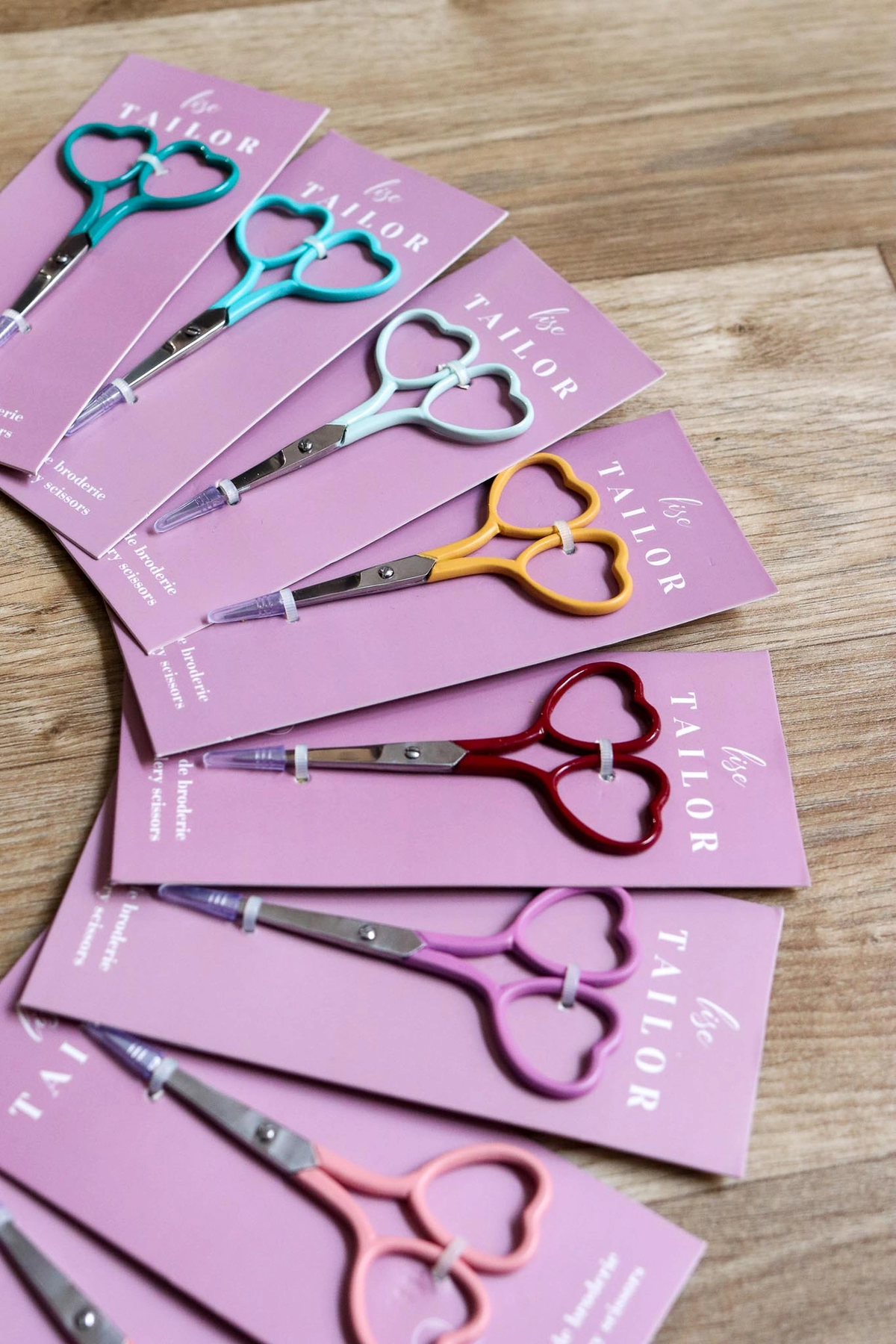 Heart Embroidery Scissors from Lise Tailor