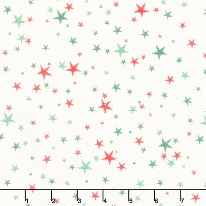 Old Fashioned Christmas | C12138 | Stars - Cream