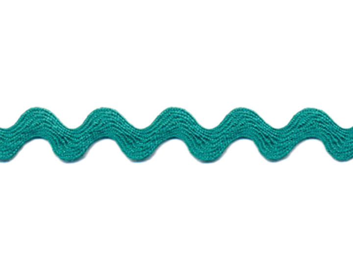 Medium Ric Rac, 1/2 inch - Tropic