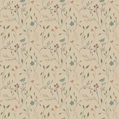 Threads of Grace | C16820 | Floral - Taupe