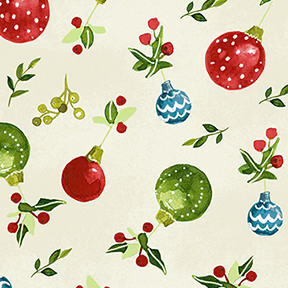 Christmas Tree | Y3235-2 | Light Cream