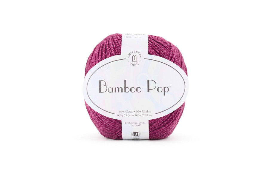 Bamboo Pop by Universal Yarn - Fuchsia #123