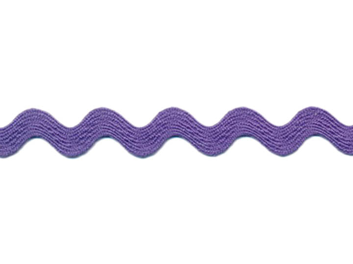 Medium Ric Rac, 1/2 inch - Hyacinth