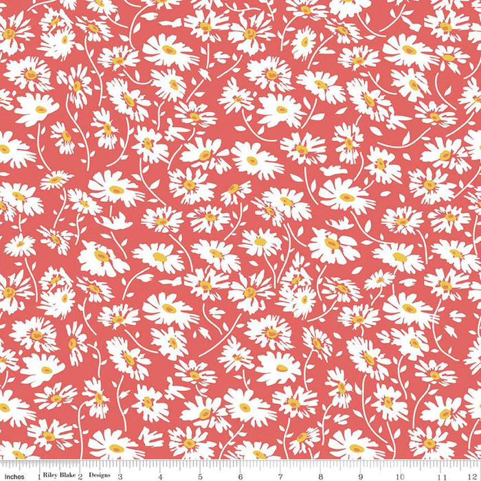 Always in Season | C15104 | Daisy - Red