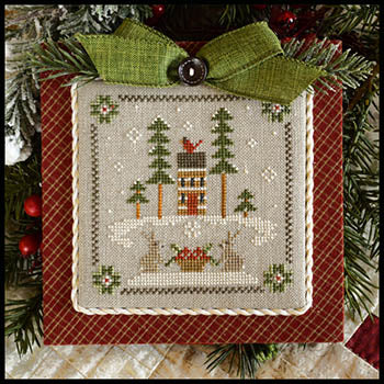 Log Cabin 2: Log Cabin-Bunnies by Little House Needleworks - PAPER Pattern