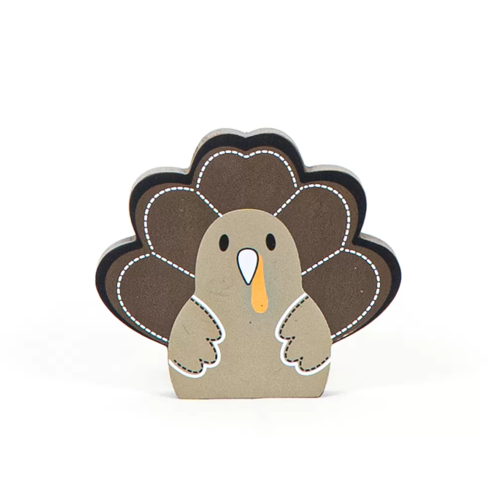 Turkey | The Adams Family Collection | 6x5x1 reversible wood cutout | 60249