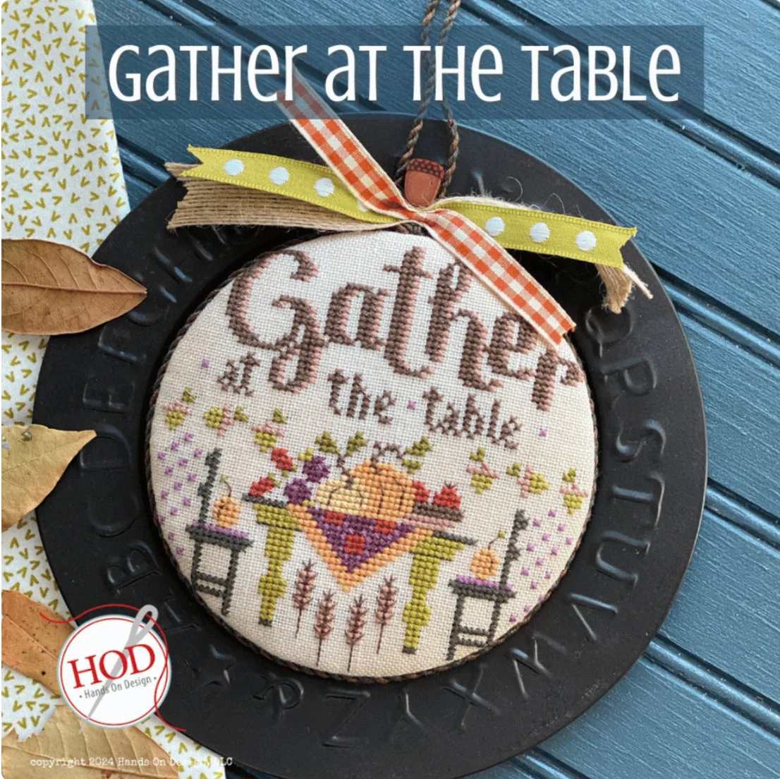 Acorn Solo JPm563 by Just Another Button Company Used in Gather at The Table by Hands on Design PIN ONLY!! Purchase Pattern Separately