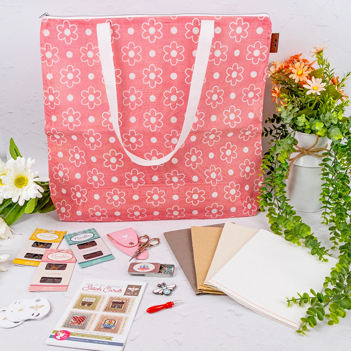 Big Daisy Project Bag