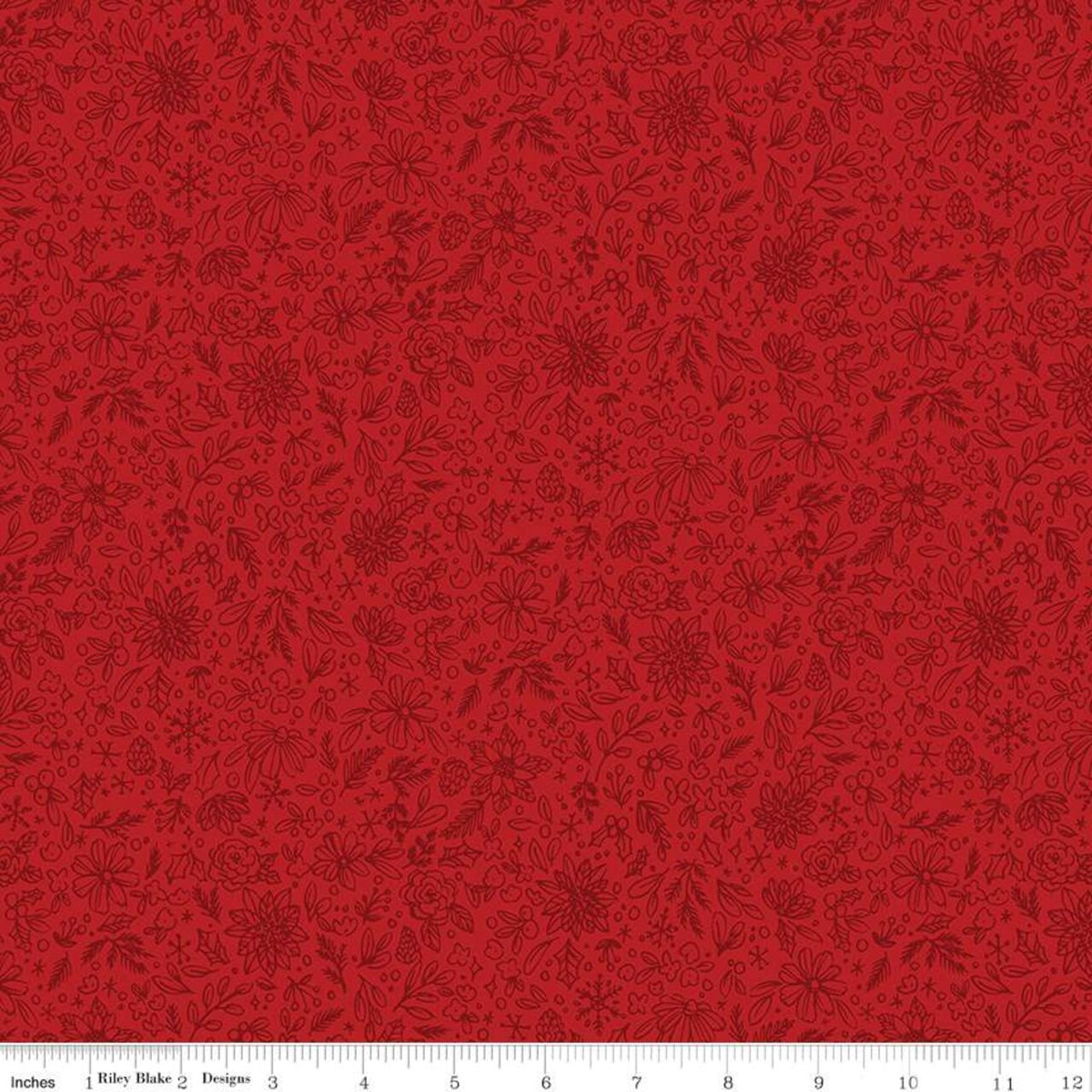 Charming Christmas | C16354 | Floral - Red