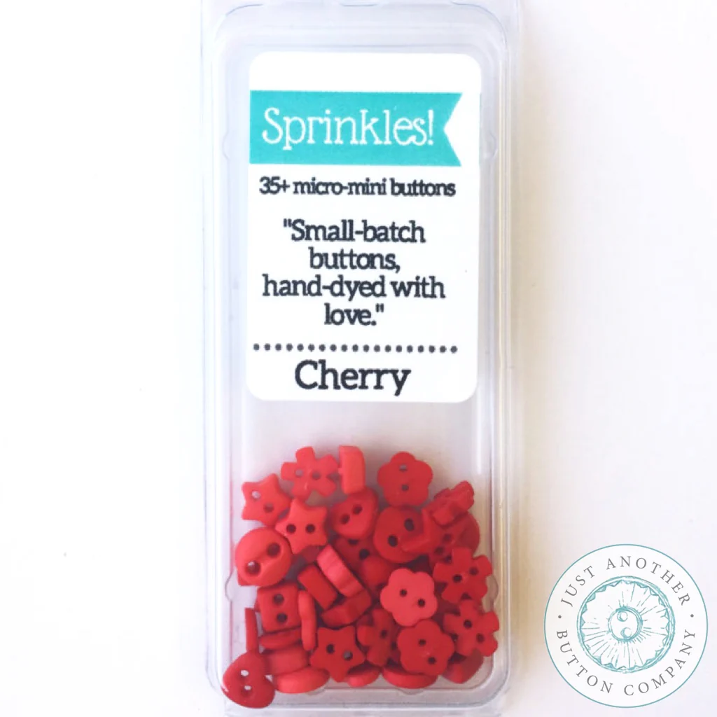 Cherry Sprinkles Pack by Just Another Button Company