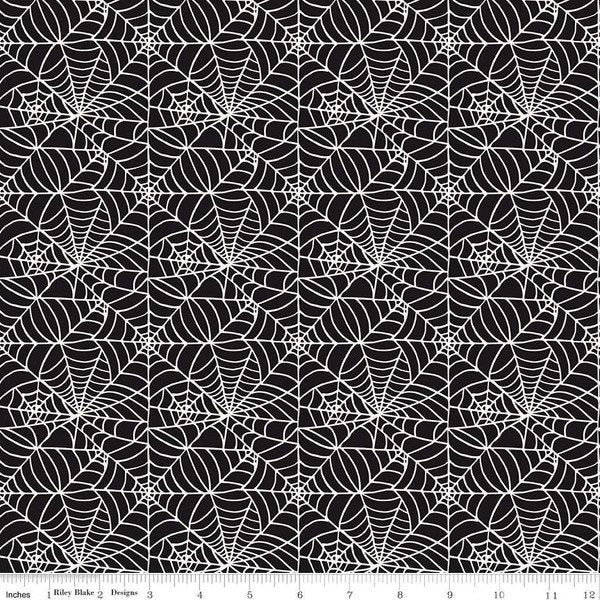 Sophisticated Halloween | C14622 | Spiderweb - Black