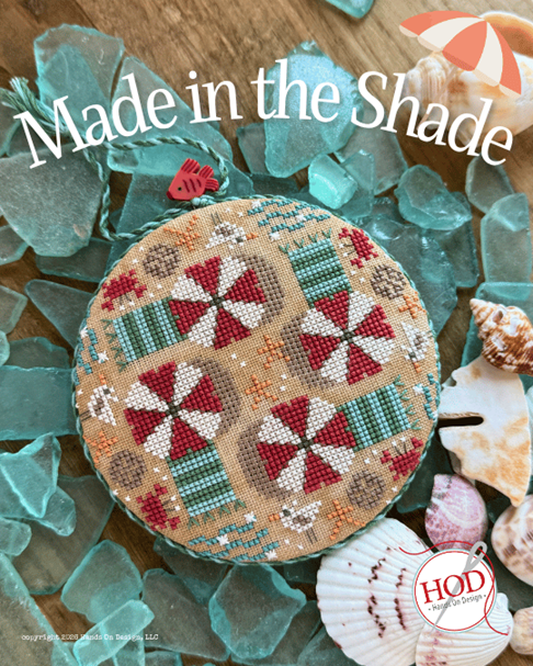 Made in the Shade Cross Stitch by Hands on Design - Paper Pattern