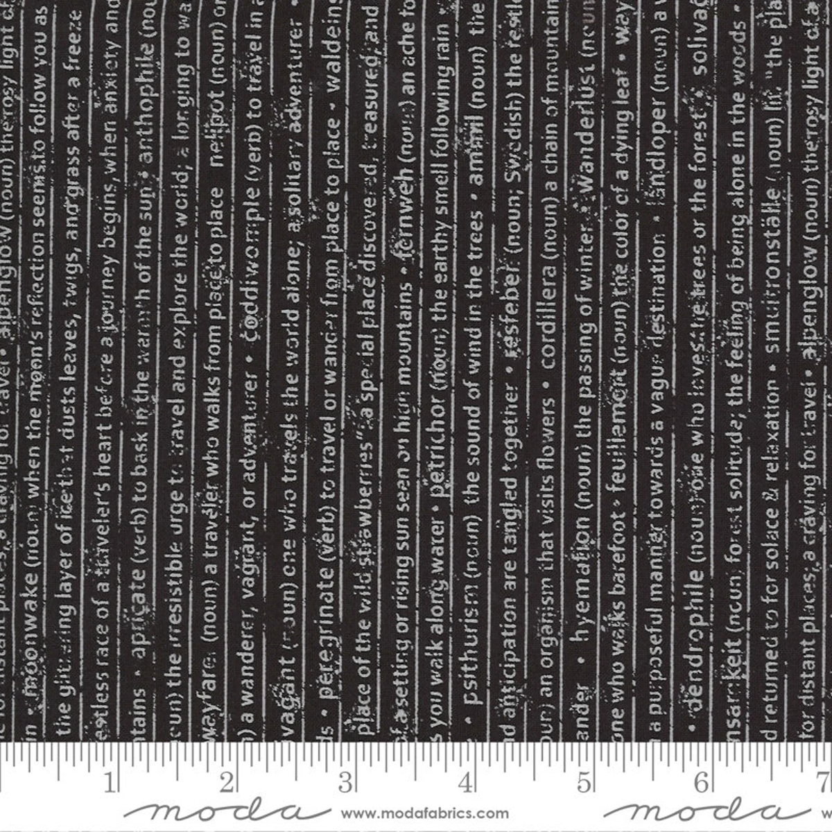 Smoke &amp; Rust Soot Mountain Speak Text | 5131 15