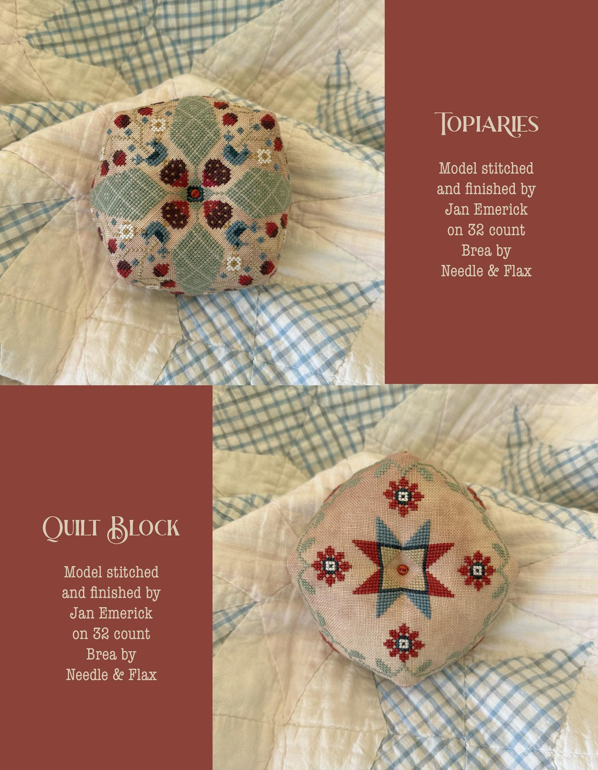 Land That I Love Cross Stitch by Teresa Kogut - Paper Pattern